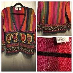 Small Ivy multicolored cardigan